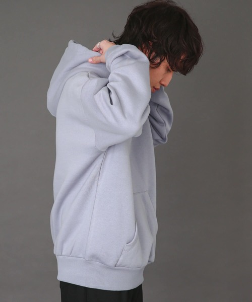 SENSE OF PLACE by URBAN RESEARCH（センスオブプレイスバイアーバンリサーチ）の「ウラキモウスフレスウェットパーカ（パーカー・メンズ・グリーン/ブラック/ライトブルー/ライトグレー・X-LARGE/LARGE/MEDIUM）」の18枚目の写真