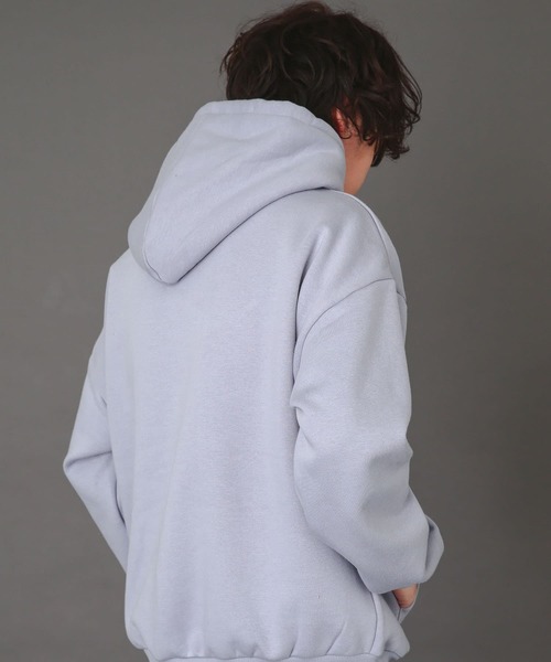 SENSE OF PLACE by URBAN RESEARCH（センスオブプレイスバイアーバンリサーチ）の「ウラキモウスフレスウェットパーカ（パーカー・メンズ・グリーン/ブラック/ライトブルー/ライトグレー・X-LARGE/LARGE/MEDIUM）」の19枚目の写真