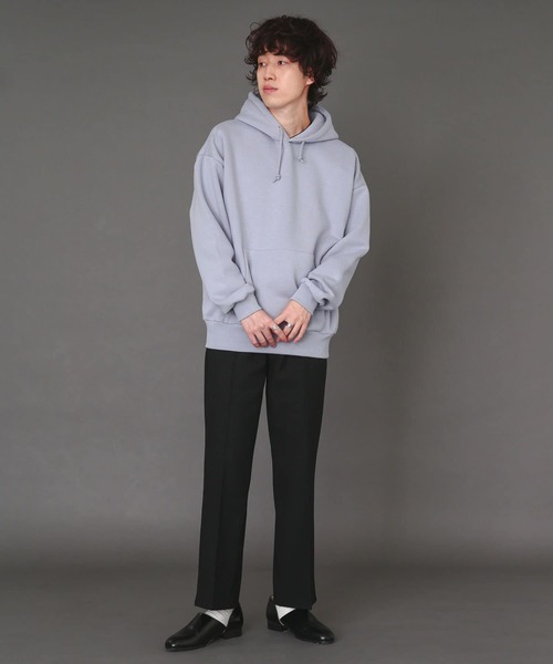 SENSE OF PLACE by URBAN RESEARCH（センスオブプレイスバイアーバンリサーチ）の「ウラキモウスフレスウェットパーカ（パーカー・メンズ・グリーン/ブラック/ライトブルー/ライトグレー・X-LARGE/LARGE/MEDIUM）」の20枚目の写真