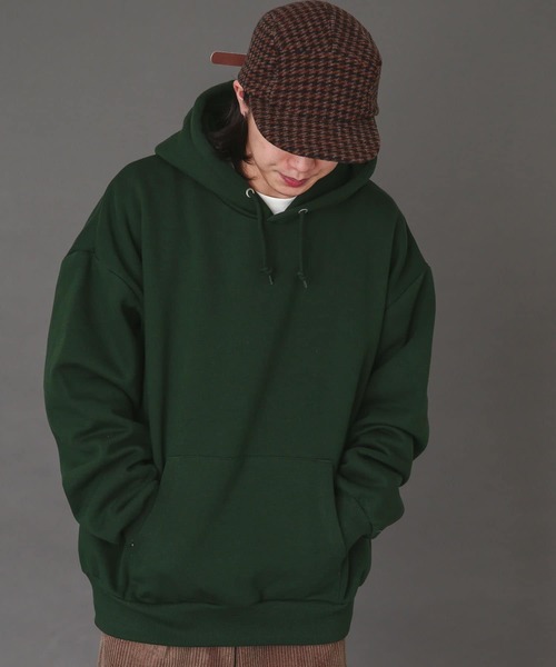 SENSE OF PLACE by URBAN RESEARCH（センスオブプレイスバイアーバンリサーチ）の「ウラキモウスフレスウェットパーカ（パーカー・メンズ・グリーン/ブラック/ライトブルー/ライトグレー・X-LARGE/LARGE/MEDIUM）」の22枚目の写真