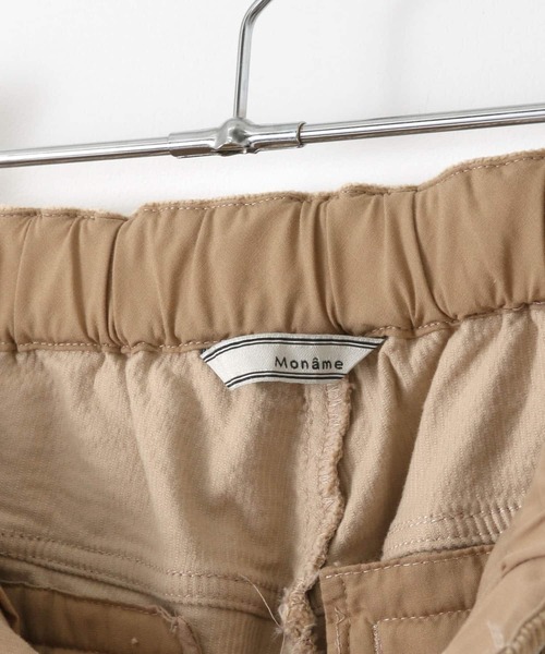 Moname（モナーム）の「Moname　EASY TARPERD CORDUROY（その他パンツ・レディース・ベージュ/アイボリー・MEDIUM/X-SMALL/SMALL）」の6枚目の写真