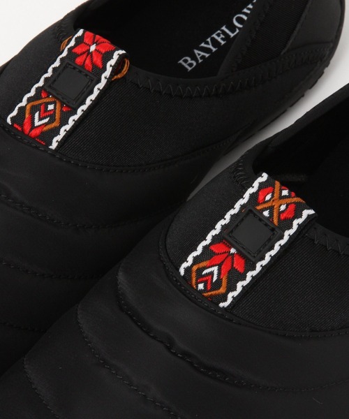 BAYFLOW(ベイフロー)の「キルティングスリッポン(スリッポン・メンズ・ブラック/カーキ/その他1・MEDIUM/SMALL)」の5枚目の写真