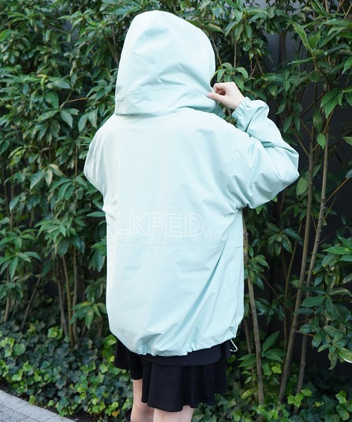 MILKFED.（ミルクフェド）の「BACK LOGO BLOUSON（ブルゾン・レディース・ブラック/ライトグリーン/オフホワイト/レッド/ライトパープル/ネイビー・S/M）」の14枚目の写真