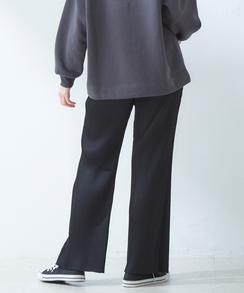 Honeys（ハニーズ）の「プリーツパンツ（その他パンツ・レディース・ブラック/ブラウン/グレイッシュベージュ・LL/S/M/L）」の17枚目の写真
