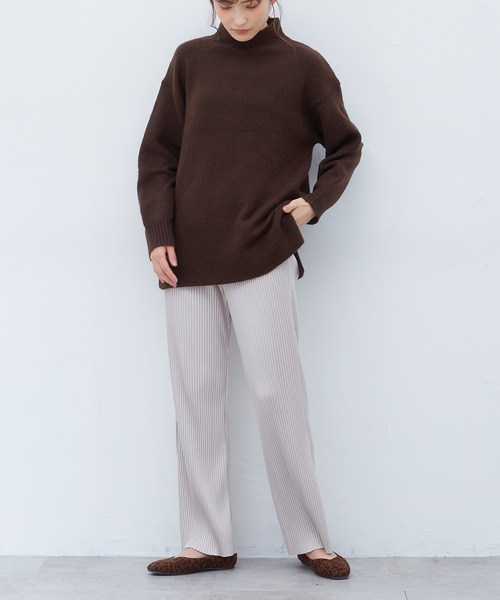 Honeys（ハニーズ）の「プリーツパンツ（その他パンツ・レディース・ブラック/ブラウン/グレイッシュベージュ・LL/S/M/L）」の20枚目の写真