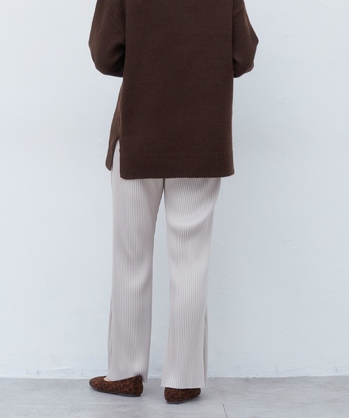 Honeys（ハニーズ）の「プリーツパンツ（その他パンツ・レディース・ブラック/ブラウン/グレイッシュベージュ・LL/S/M/L）」の11枚目の写真