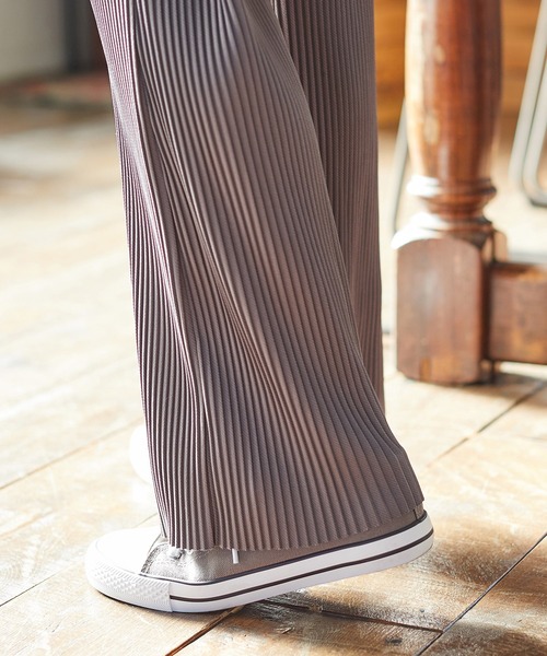 Honeys（ハニーズ）の「プリーツパンツ（その他パンツ・レディース・ブラック/ブラウン/グレイッシュベージュ・LL/S/M/L）」の19枚目の写真