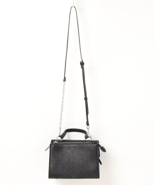 FIG&VIPER(フィグアンドバイパー)の「型押しクロコ2WAYBAG(ショルダーバッグ・レディース・カーキ/ベージュ/ブラック・FREE)」の6枚目の写真