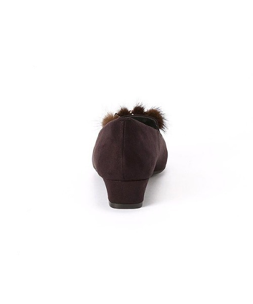 velikoko ラクチンきれいシューズ(ヴェリココ)の「スクエアトゥファー付オペラシューズ(3.0cmヒール)(パンプス・レディース・ブラウン系その他/チョコ/レッド・23.5cm/23cm/27cm/24cm/25.5cm/26cm/24.5cm/25cm/26.5cm/22.5cm)」の19枚目の写真
