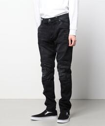 イタリア製 G-STAR RAW ジースターロゥ バイカー デニム パンツ