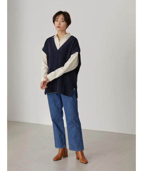 AMERICAN HOLIC(アメリカンホリック)の「綿ビエラドルマンチェックシャツ(シャツ/ブラウス・レディース・ブラウン系その他4/その他9/ブラック系その他3/ブルー系その他5/アイボリー・L/M)」の15枚目の写真