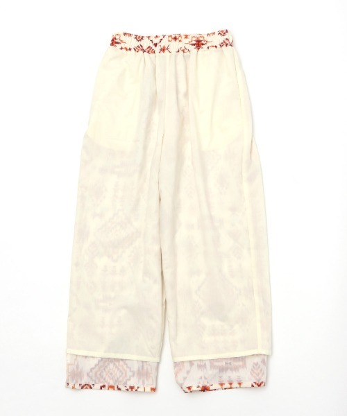 チチカカ(チチカカ)の「ラグプリントパンツ(その他パンツ・レディース・アイボリー/ベージュ/ブラック・FREE)」の18枚目の写真