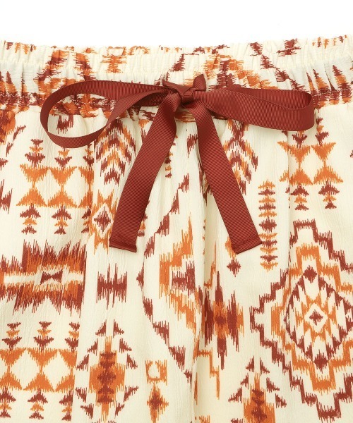 チチカカ(チチカカ)の「ラグプリントパンツ(その他パンツ・レディース・アイボリー/ベージュ/ブラック・FREE)」の20枚目の写真