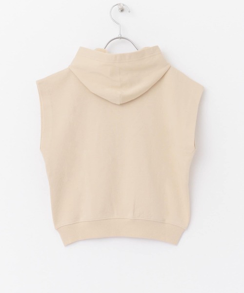 URBAN RESEARCH DOORS(アーバンリサーチドアーズ)の「OG裏毛フーディベスト(KIDS)(Tシャツ/カットソー・キッズ・ライトグレー/ベージュ・105/120/135)」の16枚目の写真