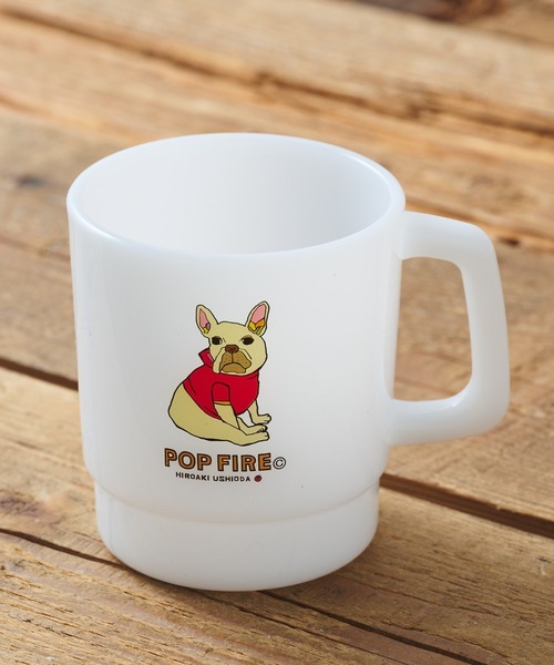 CIAOPANIC TYPY（チャオパニックティピー）の「【POPFIREｘCIAOPANIC TYPY】スタッキングマグカップ（グラス/マグカップ/タンブラー・レディース・レッド/イエロー/グリーン/イエロー系その他/レッド系その他/レッド系その他2・ONE SIZE）」の6枚目の写真