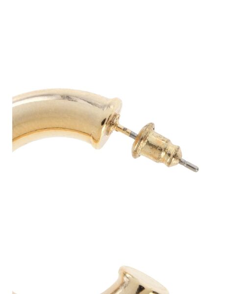 EMODA（エモダ）の「タンクフープピアス（ピアス（両耳用）・レディース・シルバー/ゴールド・FREE）」の6枚目の写真