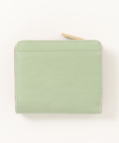 genten（ゲンテン）の「【2022年 福財布】 ヴィタリータ 二つ折り財布（財布・レディース・グリーン系9/ライトイエロー系・FREE）」の3枚目の写真