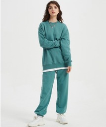 A'GEM/9 × .kom『.kom/ドットケーオーエム』Two-piece Sets Sweatshirt/Pants 上下セットアップ スウェットシャツ/パンツ