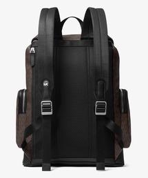 【未使用級】 　シグネチャーロゴバックパック　ブラック 公式アウトレット】HUDSON エンパイア シグネチャーロゴ バック