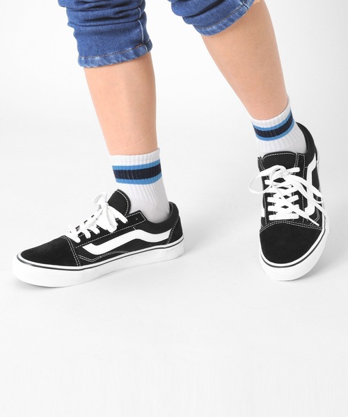 GLAZOS（グラソス）の「ショート丈ラインソックス３足セット（ソックス/靴下・キッズ・マルチ・24cm/17cm/21cm）」の8枚目の写真