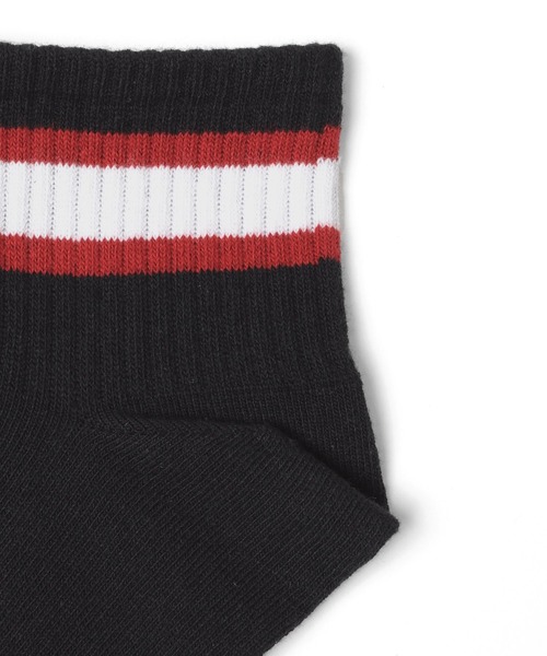 GLAZOS（グラソス）の「ショート丈ラインソックス３足セット（ソックス/靴下・キッズ・マルチ・24cm/17cm/21cm）」の9枚目の写真