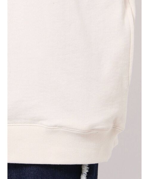 CALNAMUR（カルナムール）の「裏毛バックロゴフーディ（パーカー・レディース・ブラック/アイボリー・FREE）」の16枚目の写真