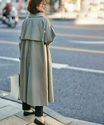 ROPE' | 【エディター三尋木奈保さんコラボ】ステンカラーコート(ステンカラーコート)