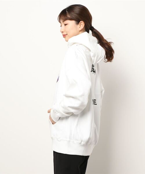 THE inc.（ザ インク）の「KINJAZ×INC./キンジャス×インコーポレイテッド/HOODIE/フーディ（パーカー・レディース・ホワイト/ブラック・MEDIUM/LARGE/X-LARGE）」の12枚目の写真