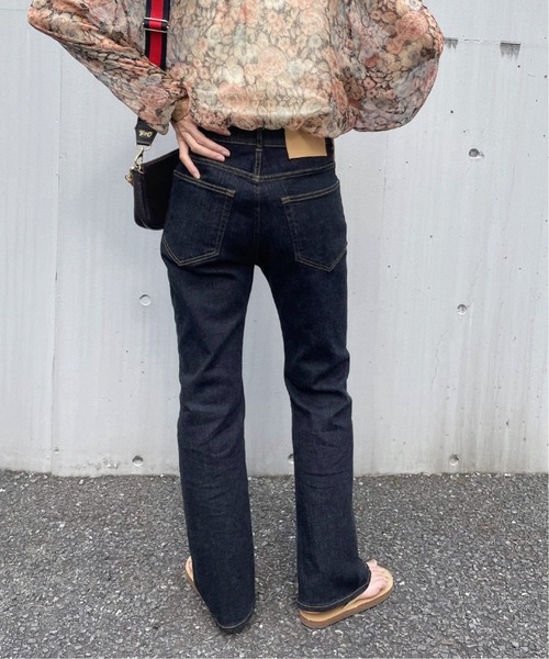 FRAMeWORK（フレームワーク）の「デニムセミフレアーパンツ4◇（デニム