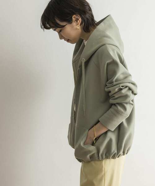 アーバンリサーチ　ダンボール　ショート　ジップ　パーカー URBAN RESEARCH Sonny Label（アーバンリサーチサニーレーベル