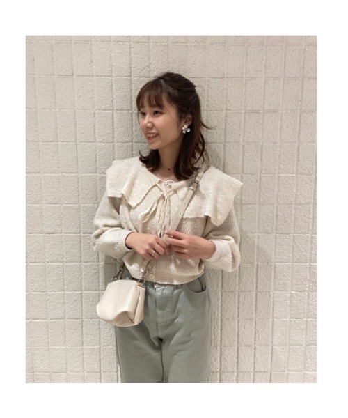 flower（フラワー）の「マルチウェイバッグ（ショルダーバッグ・レディース・アイボリー/ベージュ・FREE）」の20枚目の写真