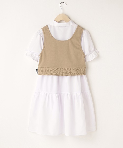 by LOVEiT（バイラビット）の「ビスチェつきマーメイドワンピース（ワンピース・キッズ・サックスブルー/オフホワイト/ブラック・150cm/160cm/140cm/130cm/120cm）」の10枚目の写真