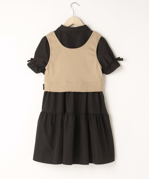 by LOVEiT（バイラビット）の「ビスチェつきマーメイドワンピース（ワンピース・キッズ・サックスブルー/オフホワイト/ブラック・150cm/160cm/140cm/130cm/120cm）」の9枚目の写真