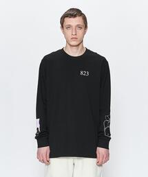 823 | ＜823 × Chloe Scheffe＞ SKY FLOWER LONG SLEEVE/カットソー(Tシャツ/カットソー)