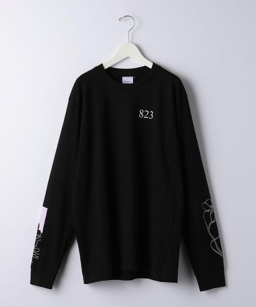 823(エイトツースリー)の「<823 × Chloe Scheffe> SKY FLOWER LONG SLEEVE/カットソー(Tシャツ/カットソー・メンズ・ブラック・M/L)」の5枚目の写真
