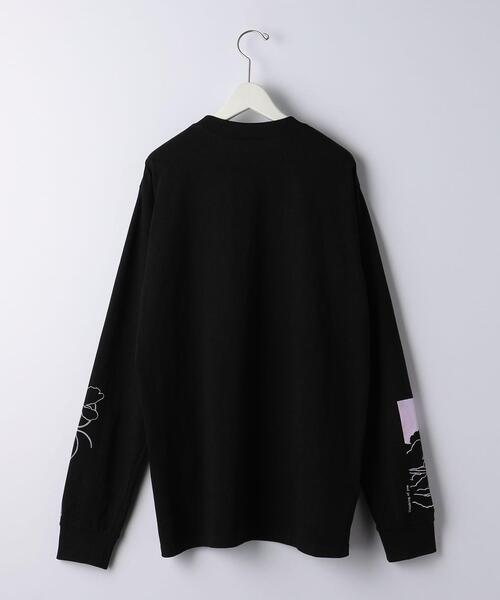 823(エイトツースリー)の「<823 × Chloe Scheffe> SKY FLOWER LONG SLEEVE/カットソー(Tシャツ/カットソー・メンズ・ブラック・M/L)」の6枚目の写真
