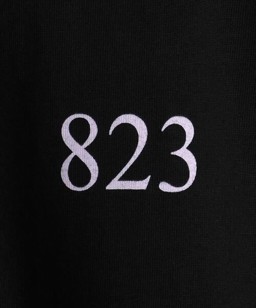 823(エイトツースリー)の「<823 × Chloe Scheffe> SKY FLOWER LONG SLEEVE/カットソー(Tシャツ/カットソー・メンズ・ブラック・M/L)」の10枚目の写真