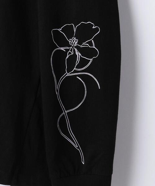 823(エイトツースリー)の「<823 × Chloe Scheffe> SKY FLOWER LONG SLEEVE/カットソー(Tシャツ/カットソー・メンズ・ブラック・M/L)」の11枚目の写真