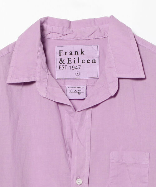 Ray BEAMS（レイビームス）の「Frank&Eileen / ORGANIC COTTON EILEEN シャツ（シャツ/ブラウス・レディース・ラベンダー・SMALL/X-SMALL）」の7枚目の写真