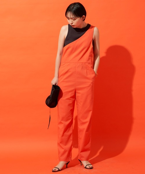 Aunt Marie's（アントマリーズ）の「アメリカンスリーブタンクトップ（タンクトップ・レディース・オレンジ/ブラウン/ホワイト/チャコールグレー・FREE）」の10枚目の写真