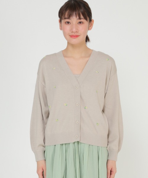 LBC（エルビーシー）の「【ZOZO限定】SAJOU×LBC ニットカーデセット（ニット/セーター・レディース・ミント/ベージュ・M）」の10枚目の写真
