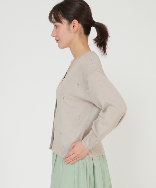 LBC（エルビーシー）の「【ZOZO限定】SAJOU×LBC ニットカーデセット（ニット/セーター・レディース・ミント/ベージュ・M）」の11枚目の写真