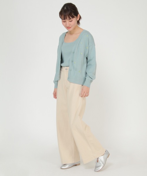 LBC（エルビーシー）の「【ZOZO限定】SAJOU×LBC ニットカーデセット（ニット/セーター・レディース・ミント/ベージュ・M）」の9枚目の写真