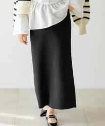 rectangle | スポンジニットナロースカート(スカート)