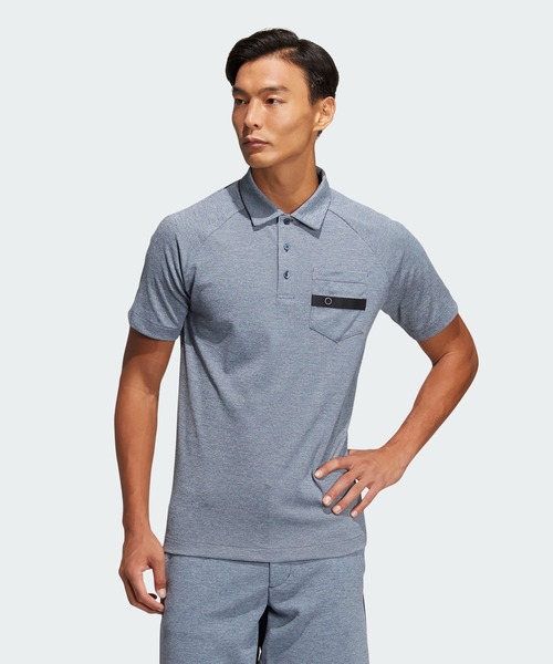 メランジ Adidas 汗染み軽減 ラグランスリーブ半袖シャツ ラグランスリーブ半袖シャツ Adidas ポロシャツ ポロシャツ メランジ Adidas 汗染み軽減 ラグランスリーブ半袖シャツ ラグランスリーブ半袖シャツ Adidas ポロシャツ ポロシャツ