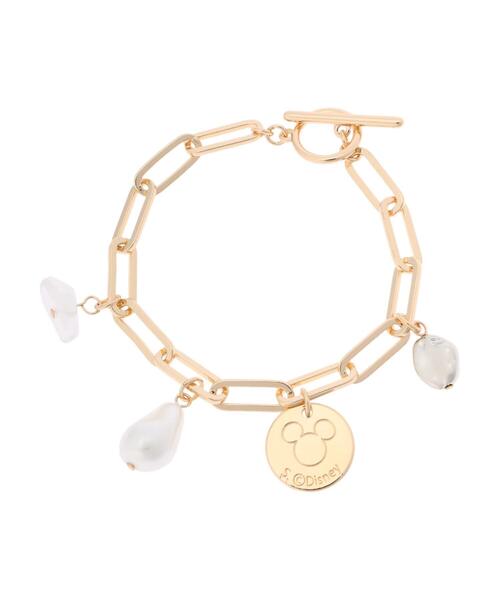 AMERICAN HOLIC（アメリカンホリック）の「チャーム付チェーンブレスレット/Mickey（ブレスレット・レディース・ゴールド・FREE）」の8枚目の写真