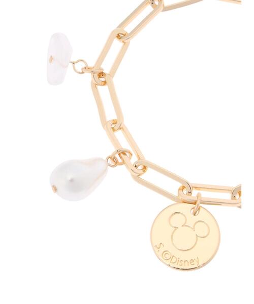 AMERICAN HOLIC（アメリカンホリック）の「チャーム付チェーンブレスレット/Mickey（ブレスレット・レディース・ゴールド・FREE）」の5枚目の写真