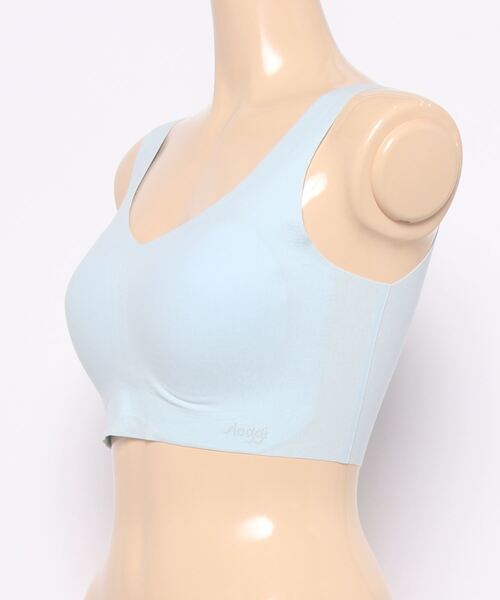 Sloggi（スロギー）の「【綿混素材でさらっと快適！】スロギー ゼロ フィール 綿混 ハーフトップ【LLサイズ】sloggi G068 N-Top（ブラジャー・レディース・テラコッタ/ベージュ/ブラック/スカイブルー/ライラック/オフホワイト/モカ・LL）」の15枚目の写真