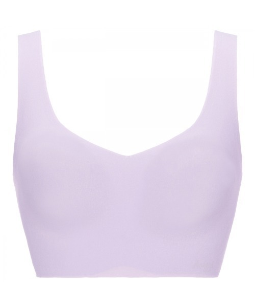 Sloggi（スロギー）の「【綿混素材でさらっと快適！】スロギー ゼロ フィール 綿混 ハーフトップ【LLサイズ】sloggi G068 N-Top（ブラジャー・レディース・テラコッタ/ベージュ/ブラック/スカイブルー/ライラック/オフホワイト/モカ・LL）」の7枚目の写真