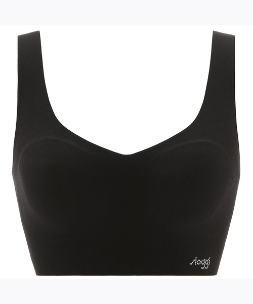 Sloggi（スロギー）の「【綿混素材でさらっと快適！】スロギー ゼロ フィール 綿混 ハーフトップ【LLサイズ】sloggi G068 N-Top（ブラジャー・レディース・テラコッタ/ベージュ/ブラック/スカイブルー/ライラック/オフホワイト/モカ・LL）」の3枚目の写真